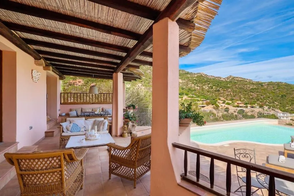 Villa Privata Con Piscina In Pantogia Porto Cervo Italien